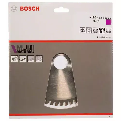 Pilový kotouč Multi Material BOSCH 2608640509