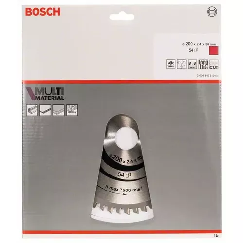 Pilový kotouč Multi Material BOSCH 2608640510