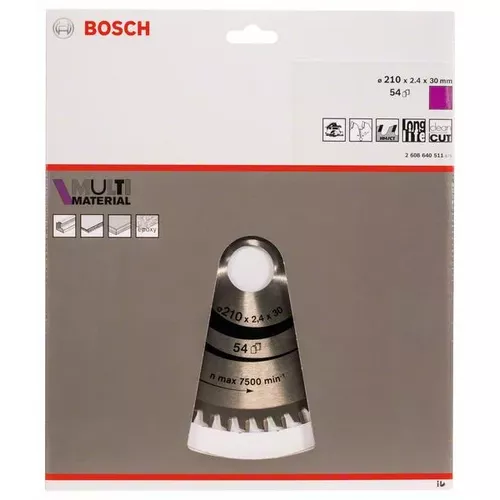 Pilový kotouč Multi Material BOSCH 2608640511