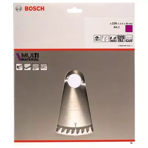 Pilový kotouč Multi Material BOSCH 2608640513