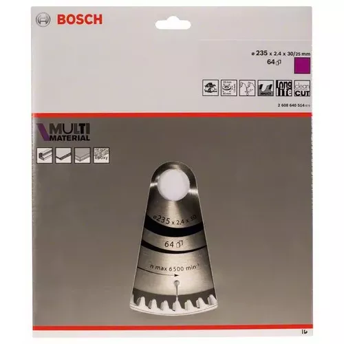 Pilový kotouč Multi Material BOSCH 2608640514