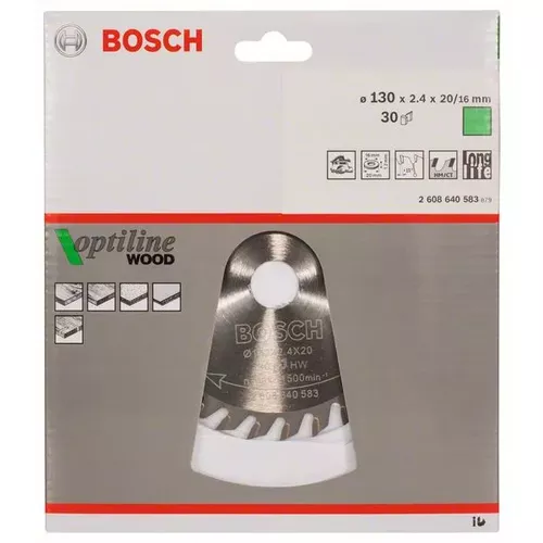 Pilový kotouč Optiline Wood BOSCH 2608640583