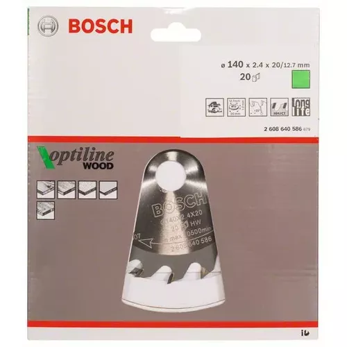 Pilový kotouč Optiline Wood BOSCH 2608640586