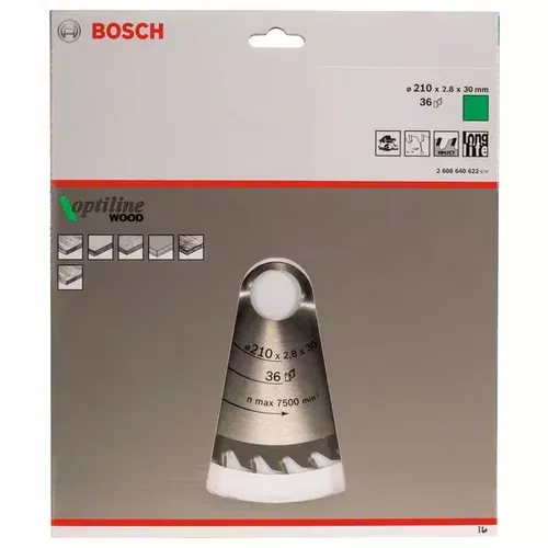 Pilový kotouč Optiline Wood BOSCH 2608640622