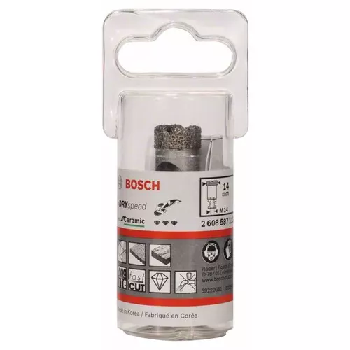 Diamantové vrtáky pro vrtání za sucha Dry Speed Best for Ceramic  BOSCH 2608587113