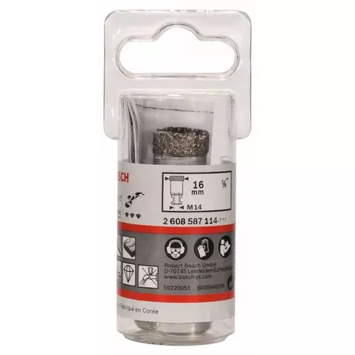 Diamantové vrtáky pro vrtání za sucha Dry Speed Best for Ceramic  BOSCH 2608587114