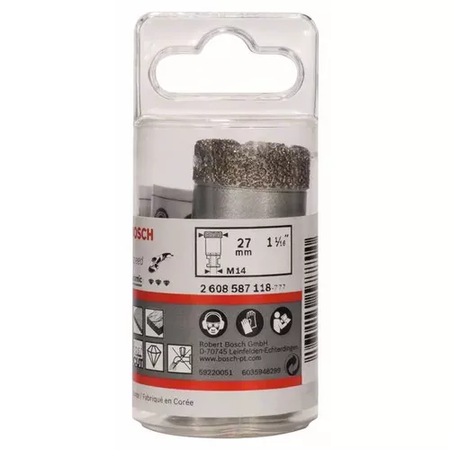 Diamantové vrtáky pro vrtání za sucha Dry Speed Best for Ceramic  BOSCH 2608587118