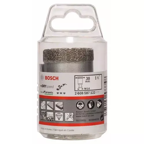 Diamantové vrtáky pro vrtání za sucha Dry Speed Best for Ceramic BOSCH 2608587122