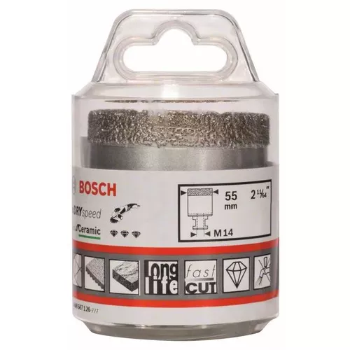 Diamantové vrtáky pro vrtání za sucha Dry Speed Best for Ceramic BOSCH 2608587126