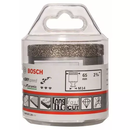 Diamantové vrtáky pro vrtání za sucha Dry Speed Best for Ceramic BOSCH 2608587129