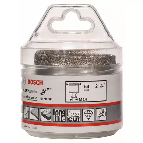 Diamantové vrtáky pro vrtání za sucha Dry Speed Best for Ceramic BOSCH 2608587131