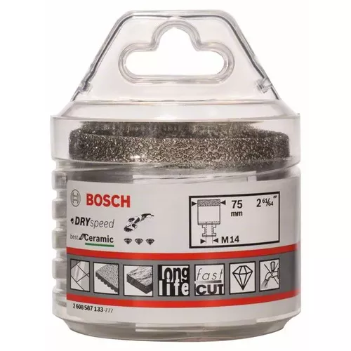 Diamantové vrtáky pro vrtání za sucha Dry Speed Best for Ceramic BOSCH 2608587133