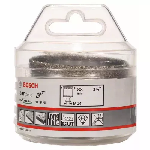 Diamantové vrtáky pro vrtání za sucha Dry Speed Best for Ceramic BOSCH 2608587135