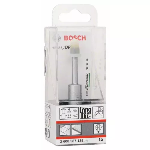 Diamantové vrtáky pro vrtání za sucha Easy Dry Best for Ceramic  BOSCH 2608587139