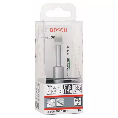 Diamantové vrtáky pro vrtání za sucha Easy Dry Best for Ceramic BOSCH 2608587140