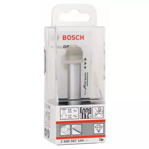 Diamantové vrtáky pro vrtání za sucha Easy Dry Best for Ceramic  BOSCH 2608587144