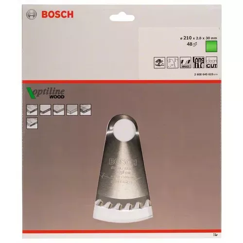 Pilový kotouč Optiline Wood BOSCH 2608640623