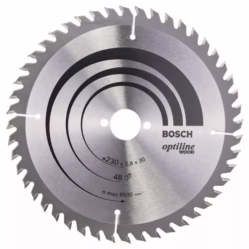 Pilový kotouč Optiline Wood BOSCH 2608640629