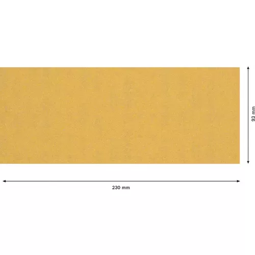 Brusné papíry EXPERT C470 bez otvorů pro vibrační brusky 93 × 230 mm, P180, 10 ks BOSCH 2608900844