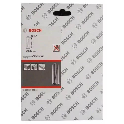 Diamantová vrtací korunka pro vrtání za sucha G 1/2" BOSCH 2608587343