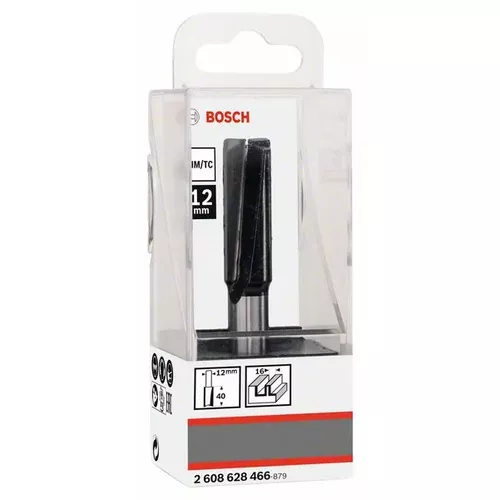 Drážkovací fréza, 12 mm, D1 16 mm, L 40 mm, G 81 mm BOSCH 2608628466