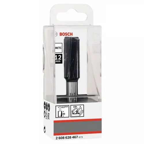 Drážkovací fréza, 12 mm, D1 18 mm, L 40 mm, G 81 mm BOSCH 2608628467