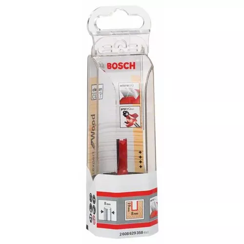 Drážkovací fréza Expert for Wood, karbid, 8 mm, D1 8 mm, L 19 mm, G 52 mm BOSCH 2608629358