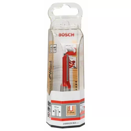 Drážkovací fréza Expert for Wood, karbid, 12 mm, D1 10 mm, L 31,8 mm, G 76 mm BOSCH 2608629364