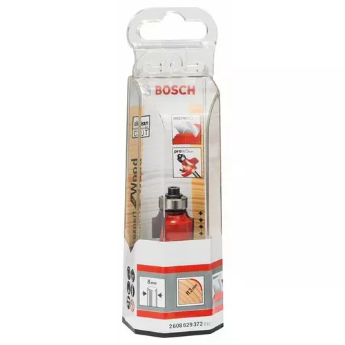 Zaoblovací fréza Expert for Wood, 8 mm, D 18,7 mm, R1 3 mm, L 12,7 mm, G 55 mm BOSCH 2608629372