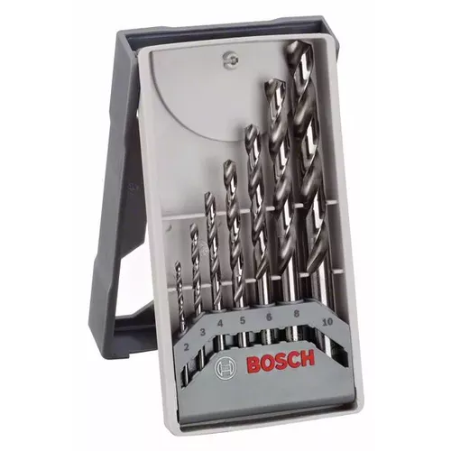 7dílná sada spirálových vrtáků do kovu HSS-G, Mini-X-Line, 135° 2–10 mm BOSCH 2608589295