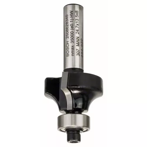 Zaoblovací fréza, 8 mm, R1 6 mm, L 13,2 mm, G 53 mm BOSCH 2608628340