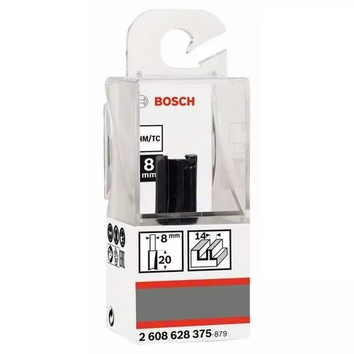 Drážkovací fréza, 8 mm, D1 14 mm, L 19,6 mm, G 51 mm BOSCH 2608628375