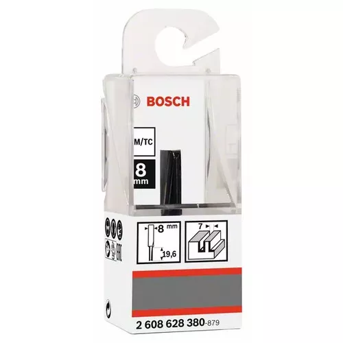 Drážkovací fréza, 8 mm, D1 7 mm, L 19,6 mm, G 51 mm BOSCH 2608628380