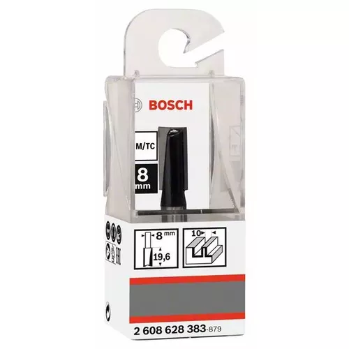 Drážkovací fréza, 8 mm, D1 10 mm, L 19,6 mm, G 51 mm BOSCH 2608628383