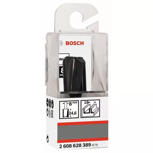 Drážkovací fréza, 8 mm, D1 18 mm, L 24,6 mm, G 56 mm BOSCH 2608628389