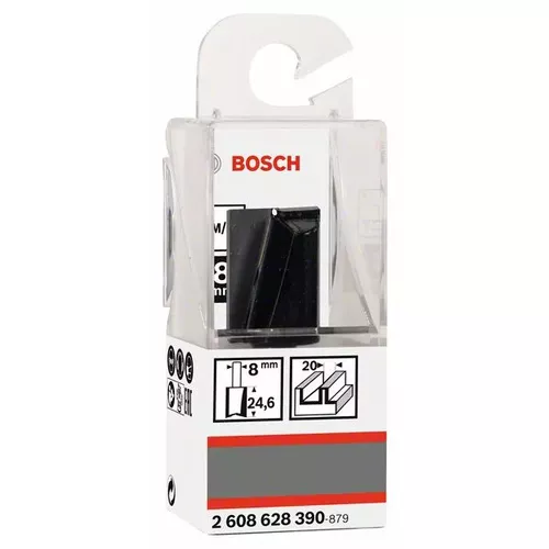 Drážkovací fréza, 8 mm, D1 20 mm, L 24,6 mm, G 56 mm BOSCH 2608628390