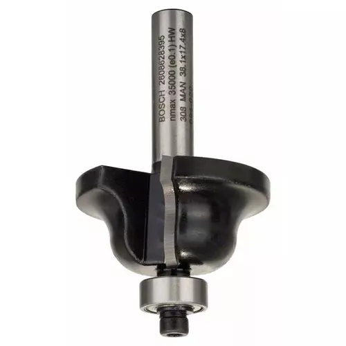 Fréza na tvorbu hran B, 8 mm, R1 6,3 mm, B 12,7 mm, L 17 mm, G 61 mm BOSCH 2608628395