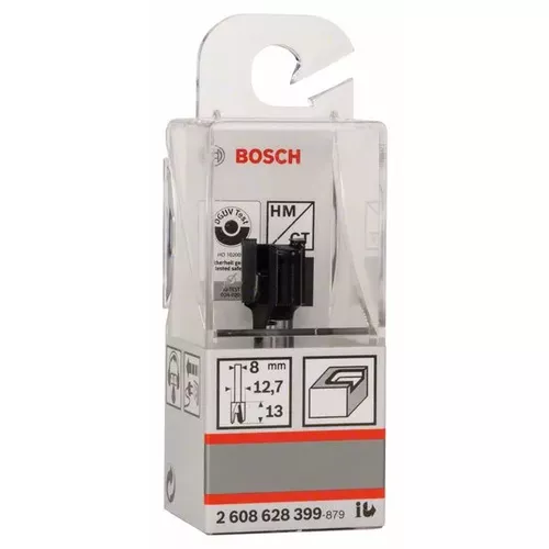 Drážkovací fréza na drážky pantů, 8 mm, D1 12,7 mm, L 12,7 mm, G 50,8 mm BOSCH 2608628399