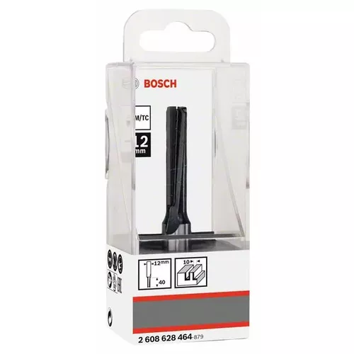 Drážkovací fréza, 12 mm, D1 10 mm, L 40 mm, G 81 mm BOSCH 2608628464