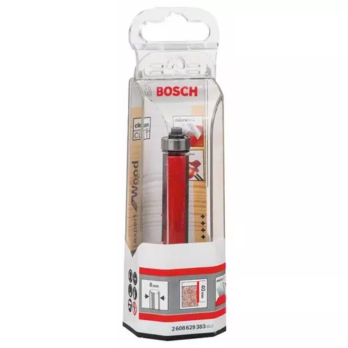 Zarovnávací fréza Expert for Wood Laminate, 8 mm, D1 12,7 mm, L 40 mm, G 84 mm  BOSCH 2608629383