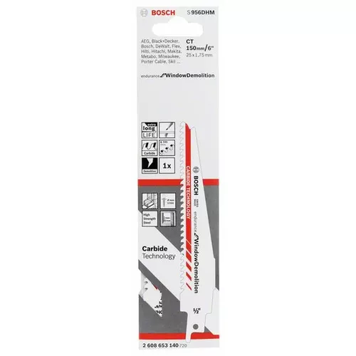 Pilový list do pily ocasky S 956 DHM  BOSCH 2608653140