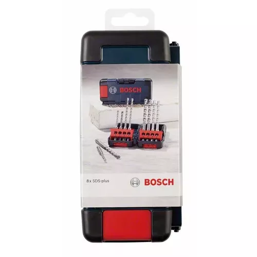 8dílná sada vrtáků do kladiv SDS plus-3, Tough Box, 6–10 mm BOSCH 2607019902