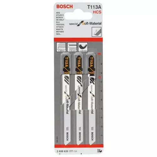 Pilový plátek do kmitací pily T 113 A  BOSCH 2608635177