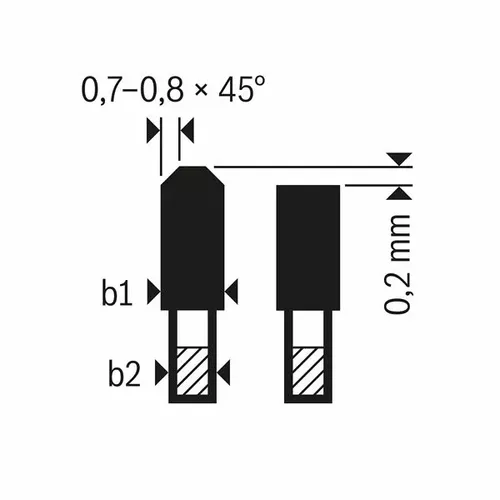 Pilový kotouč Expert for High Pressure Laminate 250 × 30-80 BOSCH 2608644358
