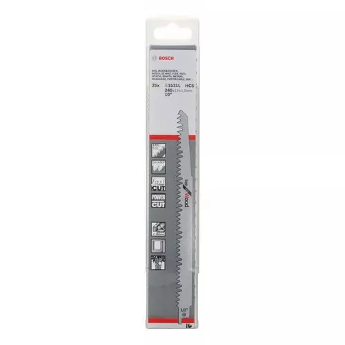 Pilový plátek do pily ocasky S 1531 L  BOSCH 2608650465