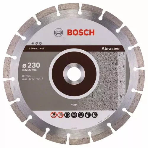 Diamantový dělicí kotouč Standard for Abrasive BOSCH 2608602619