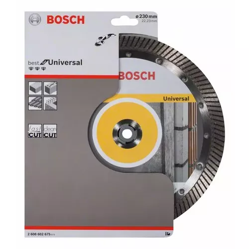 Diamantový dělicí kotouč Best for Universal Turbo  BOSCH 2608602675