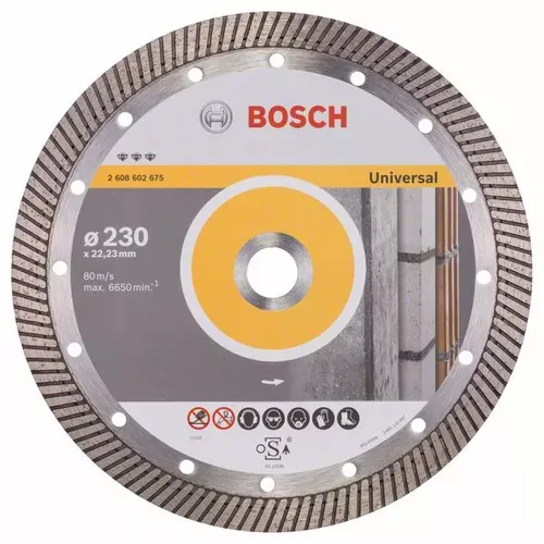 Diamantový dělicí kotouč Best for Universal Turbo  BOSCH 2608602675