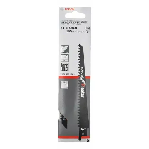Pilový plátek do pily ocasky S 628 DF  BOSCH 2608656263