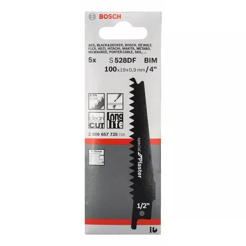 Pilový plátek do pily ocasky S 528 DF  BOSCH 2608657725
